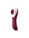 Вакуумний стимулятор із вібрацією Satisfyer Dual Crush Wine Red 1