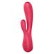 Смарт вібратор-кролик Satisfyer Mono Flex Red, 2 мотори, керування через інтернет 1