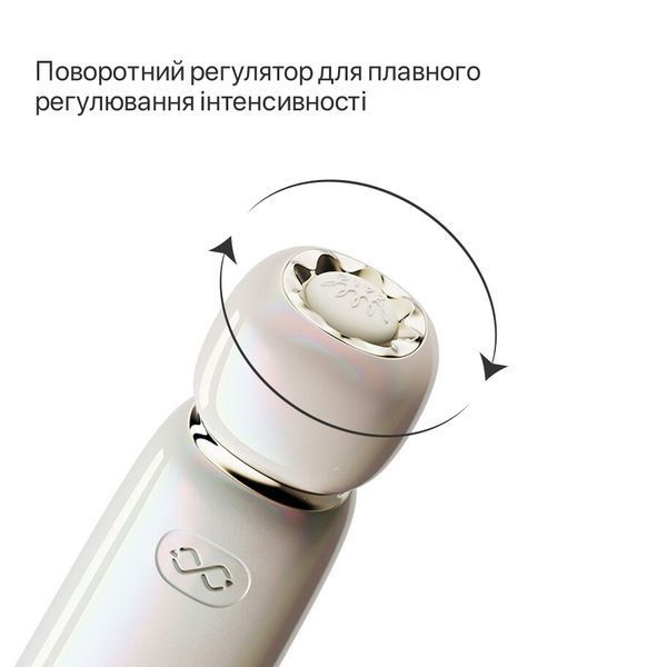 Вакуумний кліторальний стимулятор Zalo Lia Floral White, 3 насадки, 3 режими, різна інтенсивність &mdash; вакуумний вібратор, фото товару | купити в магазині Ass In Bath