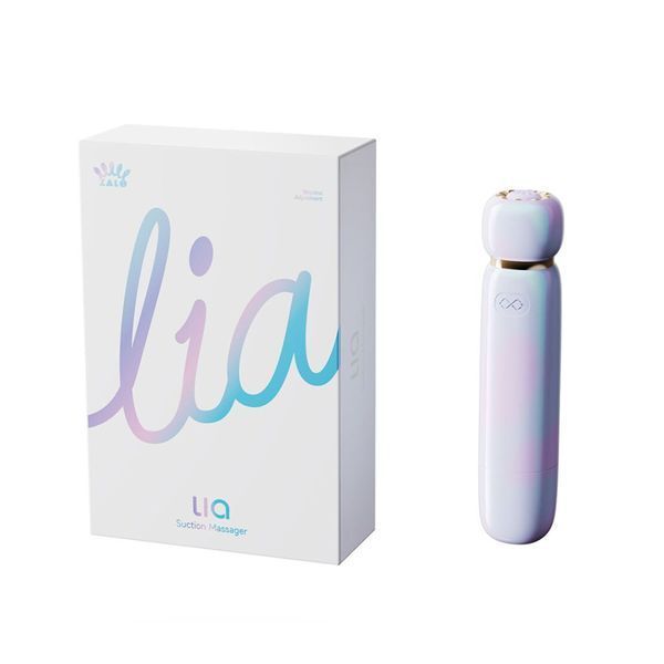 Вакуумний кліторальний стимулятор Zalo Lia Floral White, 3 насадки, 3 режими, різна інтенсивність &mdash; вакуумний вібратор, фото товару | купити в магазині Ass In Bath