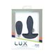 Анальная пробка с пульсацией Lux Active – Throb – 4.5" Anal Pulsating Massager, пульт ДУ 8