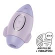 Вакуумний стимулятор з вібрацією Satisfyer Mission Control Violet, 2 незалежні мотори