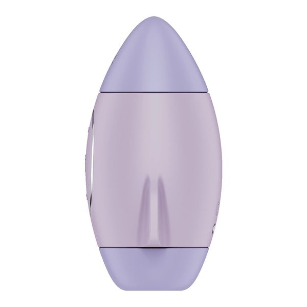 Вакуумний стимулятор з вібрацією Satisfyer Mission Control Violet, 2 незалежні мотори