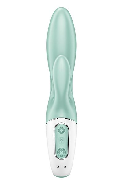 Смарт вібратор-кролик Satisfyer Air Pump Bunny 5+, надувається