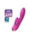 Смарт вібратор кролик із подвійним відростком Satisfyer Double Flex Violet &mdash; Вібратори-кролики, фото | купити онлайн у Ass In Bath