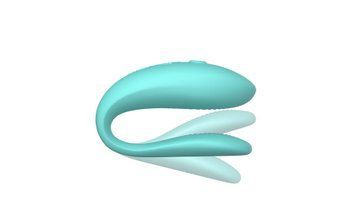 Смарт-вібратор для пар We-Vibe Sync Lite Aqua, 10 віброрежимів, можна поєднувати з проникним сексом &mdash; вібратор для пар, фото | купити онлайн у Ass In Bath