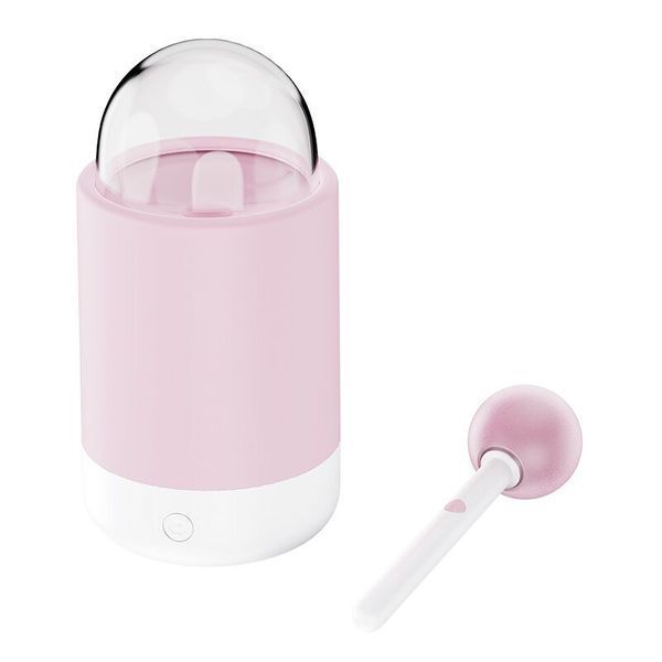Вібратор-цукерка на паличці KISSTOY Pink Pop, зарядний кейс-нічник, 10 режимів вібрації &mdash; міні-вібратор, фото | купити онлайн у Ass In Bath