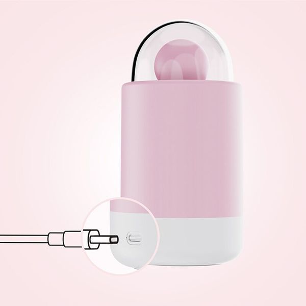 Вібратор-цукерка на паличці KISSTOY Pink Pop, зарядний кейс-нічник, 10 режимів вібрації &mdash; міні-вібратор, фото | купити онлайн у Ass In Bath