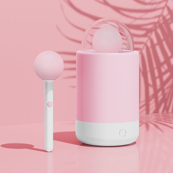 Вібратор-цукерка на паличці KISSTOY Pink Pop, зарядний кейс-нічник, 10 режимів вібрації &mdash; міні-вібратор, фото | купити онлайн у Ass In Bath