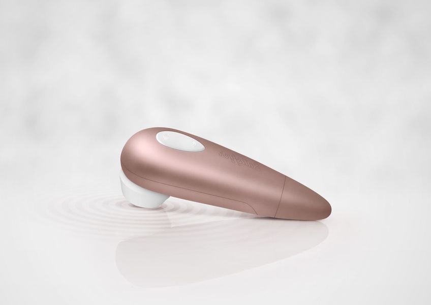 Вакуумний кліторальний стимулятор Satisfyer Number One на батарейках &mdash; вакуумний вібратор, фото товару | купити в магазині Ass In Bath