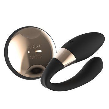 Вібратор для пар LELO Tiani Duo Black, 2 мотори, пульт ДК &mdash; вібратор для пар, фото | купити онлайн у Ass In Bath