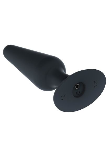 Анальная пробка с вибрацией Dorcel Best Vibe Plug M, макс. диаметр 4,1см, soft-touch силикон