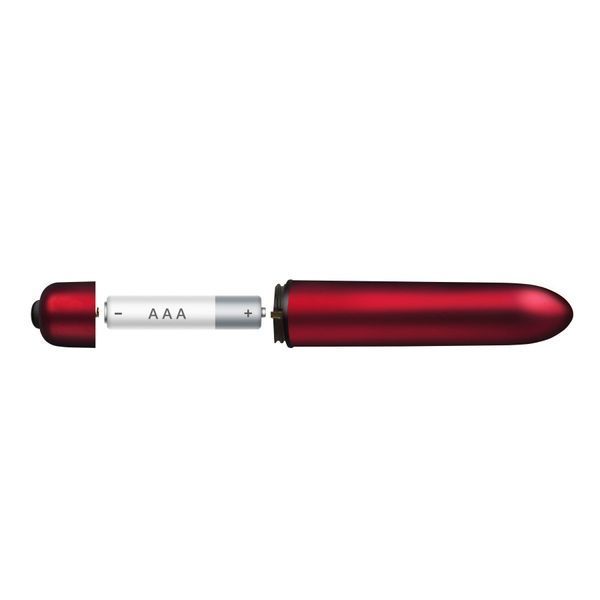 Віброкуля Rocks Off RO-90mm 10 Speed ​​Scarlet Velvet матова &mdash; міні-вібратор, фото | купити онлайн у Ass In Bath
