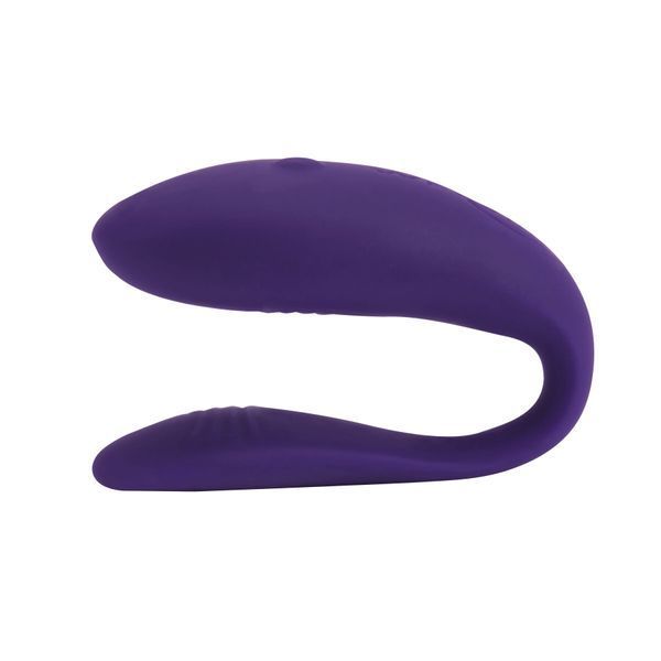 Недорогий вібратор для пар We-Vibe Unite Purple, однокнопковий пульт ДК &mdash; вібратор для пар, фото | купити онлайн у Ass In Bath
