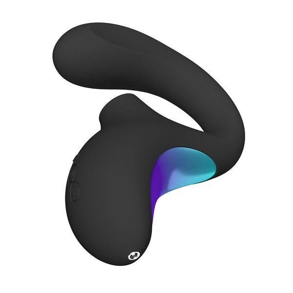 Кліторально-вагінальний звуковий стимулятор LELO Enigma WAVE Black, 3 типи стимуляції &mdash; вакуумний вібратор, фото товару | купити в магазині Ass In Bath