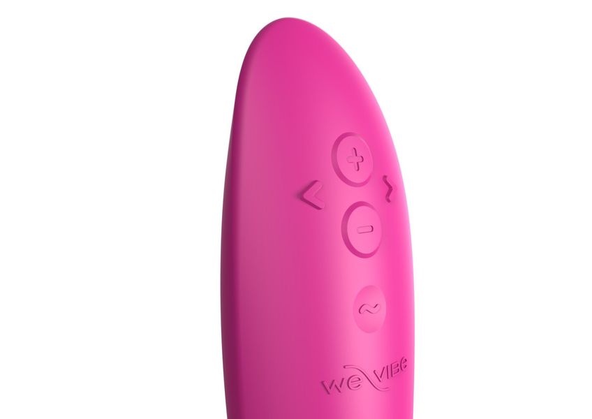 Смарт-вибратор We-Vibe Rave 2 Twisted Pleasure Pink, для точки G и входа во влагалище, 2 мотора