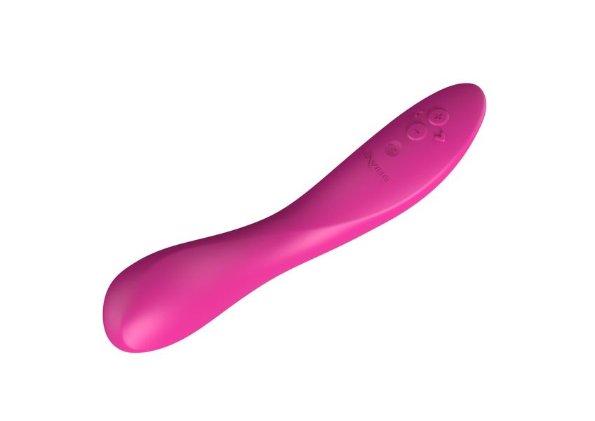 Смарт-вибратор We-Vibe Rave 2 Twisted Pleasure Pink, для точки G и входа во влагалище, 2 мотора