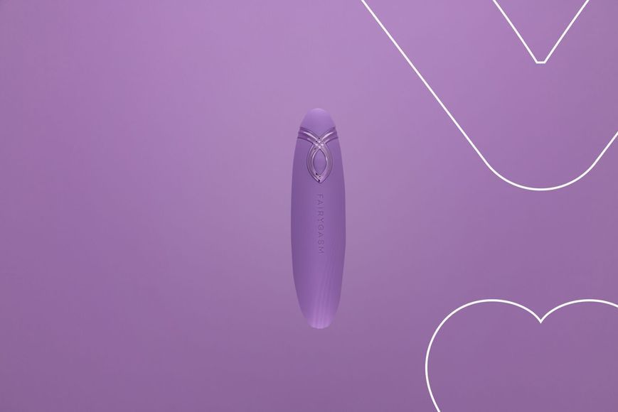 Мінівібратор FairyGasm PleasureArrow violet &mdash; міні-вібратор, фото | купити онлайн у Ass In Bath