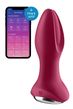 Анальна смарт вібропробка із перлинним масажем Satisfyer Rotator Plug 2+ Violet