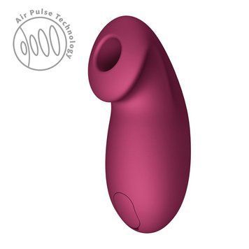 Вакуумний стимулятор Fun Factory Desire Wine Red, 11 режимів роботи, перезаряджуваний &mdash; вакуумний вібратор, фото товару | купити в магазині Ass In Bath