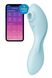 Вакуумний смарт-стимулятор із вібрацією Satisfyer Curvy Trinity 5 (Blue), керування зі смартфона 1