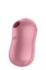 Вакуумный стимулятор с вибрацией Satisfyer Cotton Candy Light Red