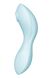 Вакуумний смарт-стимулятор із вібрацією Satisfyer Curvy Trinity 5 (Blue), керування зі смартфона 4