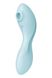 Вакуумний смарт-стимулятор із вібрацією Satisfyer Curvy Trinity 5 (Blue), керування зі смартфона 3