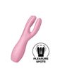 Клиторальный вибратор Satisfyer Threesome 3 Pink с тремя пальчиками