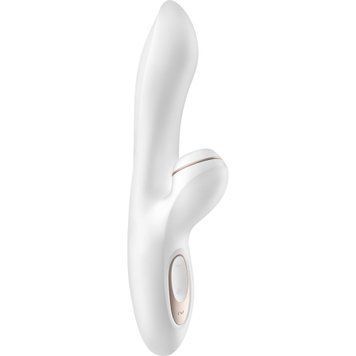 Вакуумний вібратор-кролик Satisfyer Pro Plus G-Spot Rabbit, перший кролик із вакуумом та вібрацією &mdash; Вібратори-кролики, фото | купити онлайн у Ass In Bath