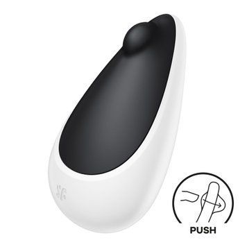 Вібратор Satisfyer Spot On 3 Black, компактний та потужний, 12 режимів &mdash; міні-вібратор, фото | купити онлайн у Ass In Bath