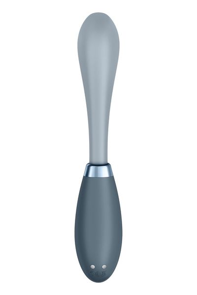 Вібратор Satisfyer G-Spot Flex 3 Grey, гнучкий стовбур із фіксацією положення