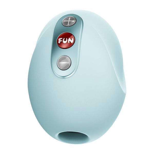 Вакуумний стимулятор Fun Factory Seduction Ice Blue, 11 режимів роботи, перезаряджуваний &mdash; вакуумний вібратор, фото товару | купити в магазині Ass In Bath