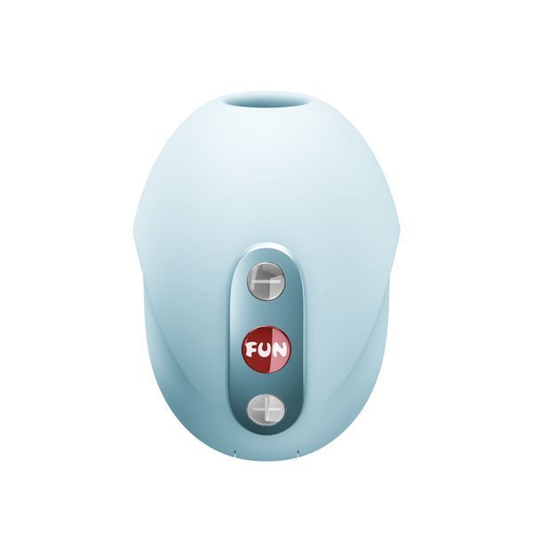 Вакуумний стимулятор Fun Factory Seduction Ice Blue, 11 режимів роботи, перезаряджуваний &mdash; вакуумний вібратор, фото товару | купити в магазині Ass In Bath