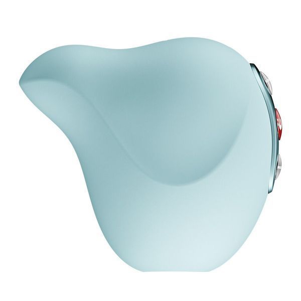 Вакуумний стимулятор Fun Factory Seduction Ice Blue, 11 режимів роботи, перезаряджуваний &mdash; вакуумний вібратор, фото товару | купити в магазині Ass In Bath