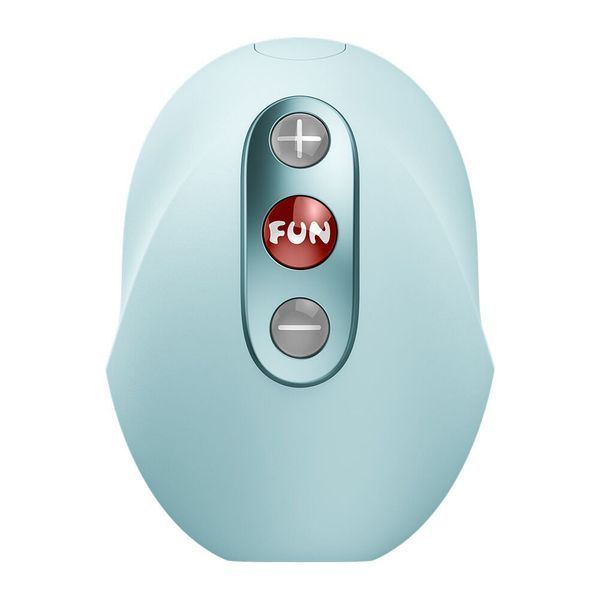 Вакуумний стимулятор Fun Factory Seduction Ice Blue, 11 режимів роботи, перезаряджуваний &mdash; вакуумний вібратор, фото товару | купити в магазині Ass In Bath