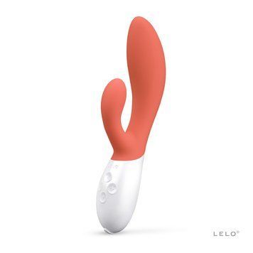 Вібратор-кролик LELO Ina 3 Coral, 10 режимів вібрації, потужний мотор &mdash; Вібратори-кролики, фото | купити онлайн у Ass In Bath