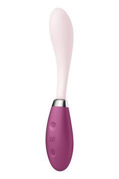 Вібратор Satisfyer G-Spot Flex 3 Red, гнучкий стовбур із фіксацією положення &mdash; вібратор для точки G, фото | купити онлайн у Ass In Bath