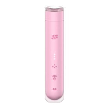 Вакуумний стимулятор Satisfyer First Kiss, технологія 3D Air Pulse, 30 режимів, подвійний силікон &mdash; вакуумний вібратор, фото товару | купити в магазині Ass In Bath