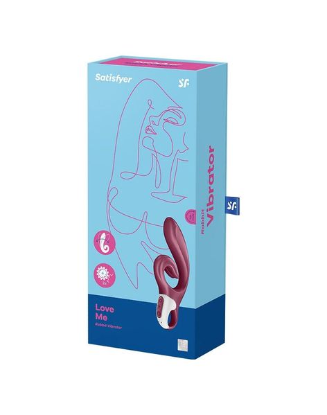 Вібратор-кролик Satisfyer Love Me Red