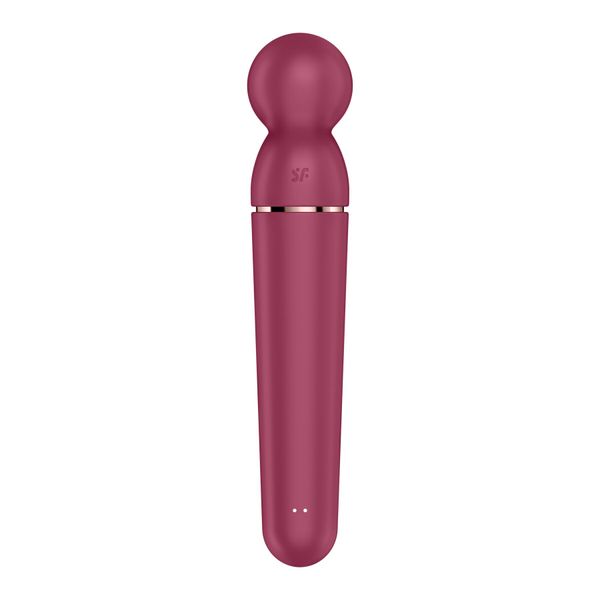 Вибромассажер Satisfyer Planet Wand-er Berry/Rosegold, очень мощный, беспроводной