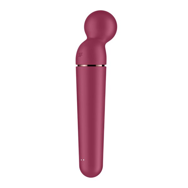 Вибромассажер Satisfyer Planet Wand-er Berry/Rosegold, очень мощный, беспроводной