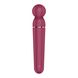 Вибромассажер Satisfyer Planet Wand-er Berry/Rosegold, очень мощный, беспроводной 3