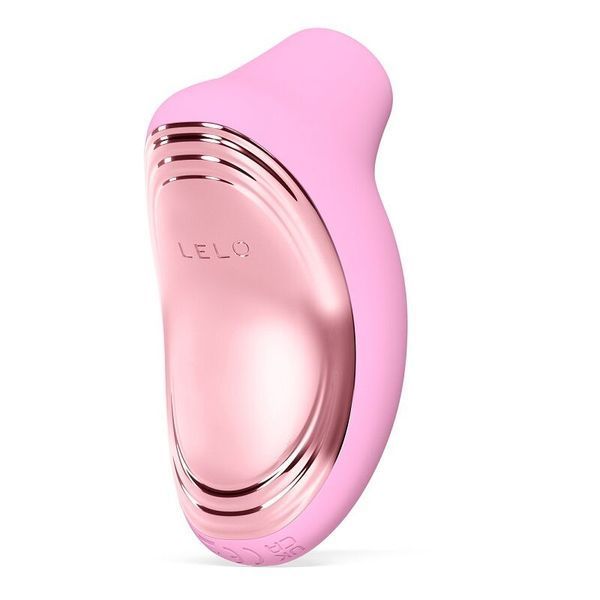 Звуковий стимулятор клітора LELO SONA 2 Travel Pink, тревел-версія, 12 режимів &mdash; вакуумний вібратор, фото товару | купити в магазині Ass In Bath