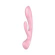 Вібратор-кролик Satisfyer Triple Oh Pink