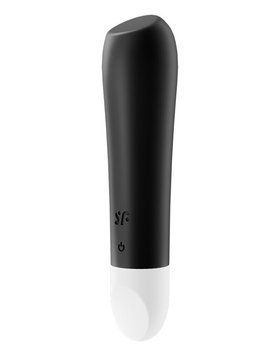 Вібропуля перезаряджаєма Satisfyer Ultra Power Bullet 2 Black &mdash; міні-вібратор, фото | купити онлайн у Ass In Bath
