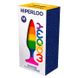 Силіконова анальна пробка Wooomy Hiperloo Silicone Rainbow Plug M, діаметр 2,9 см, довжина 11 см 3