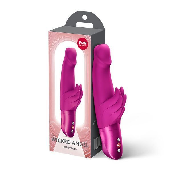 Вібратор-кролик Fun Factory Wicked Angel Magenta &mdash; Вібратори-кролики, фото | купити онлайн у Ass In Bath