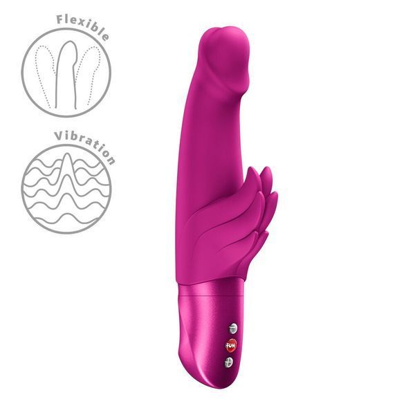 Вібратор-кролик Fun Factory Wicked Angel Magenta &mdash; Вібратори-кролики, фото | купити онлайн у Ass In Bath