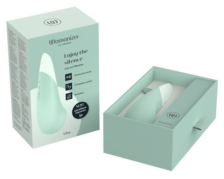 Мінівібратор Womanizer Vibe Sage, 3 авторежими + 10 рівнів інтенсивності &mdash; міні-вібратор, фото | купити онлайн у Ass In Bath